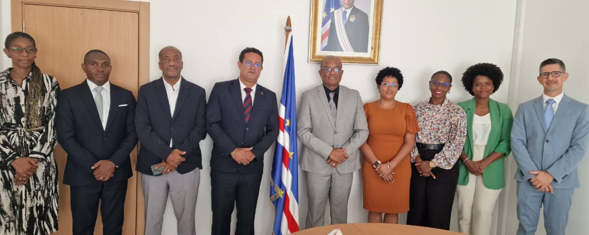 Procurador-Geral da República recebe visita da Delegação do Tribunal Constitucional de São Tomé e Príncipe